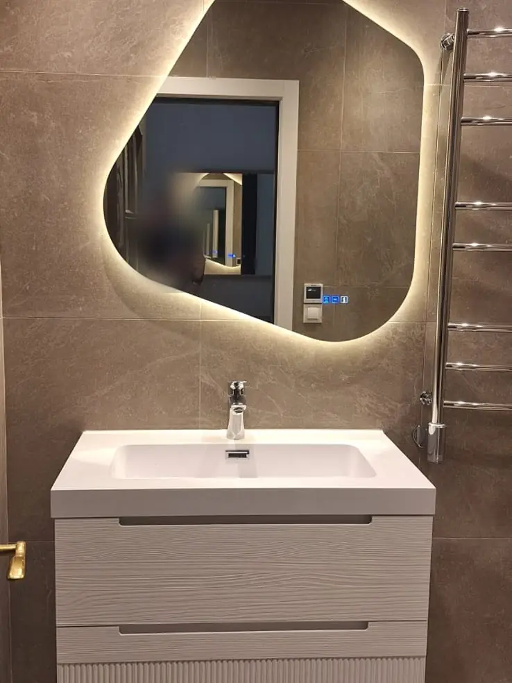 Complete bathroom renovation — after